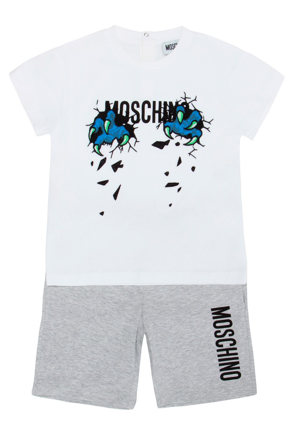 Moschino Комплект из футболки и шорт с принтом