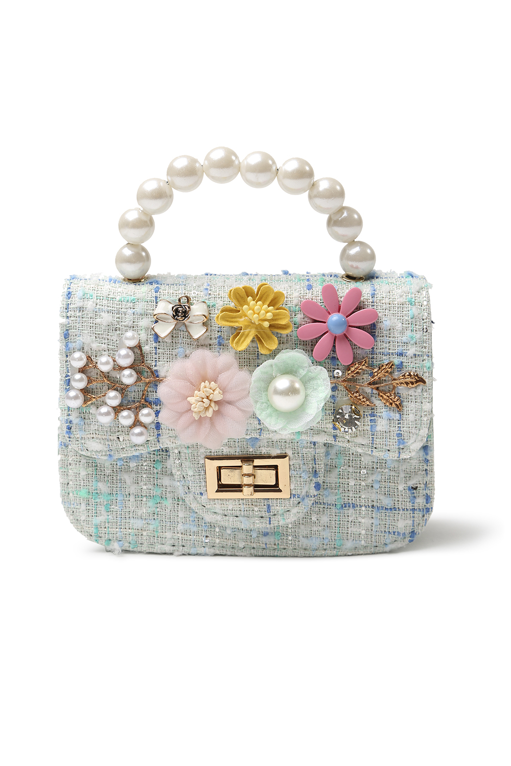 Текстильная сумка мини с декором Gamee Fashion