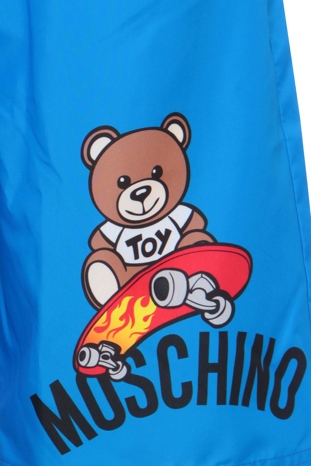 Moschino Удлиненные шорты для плавания с принтом-логотипом