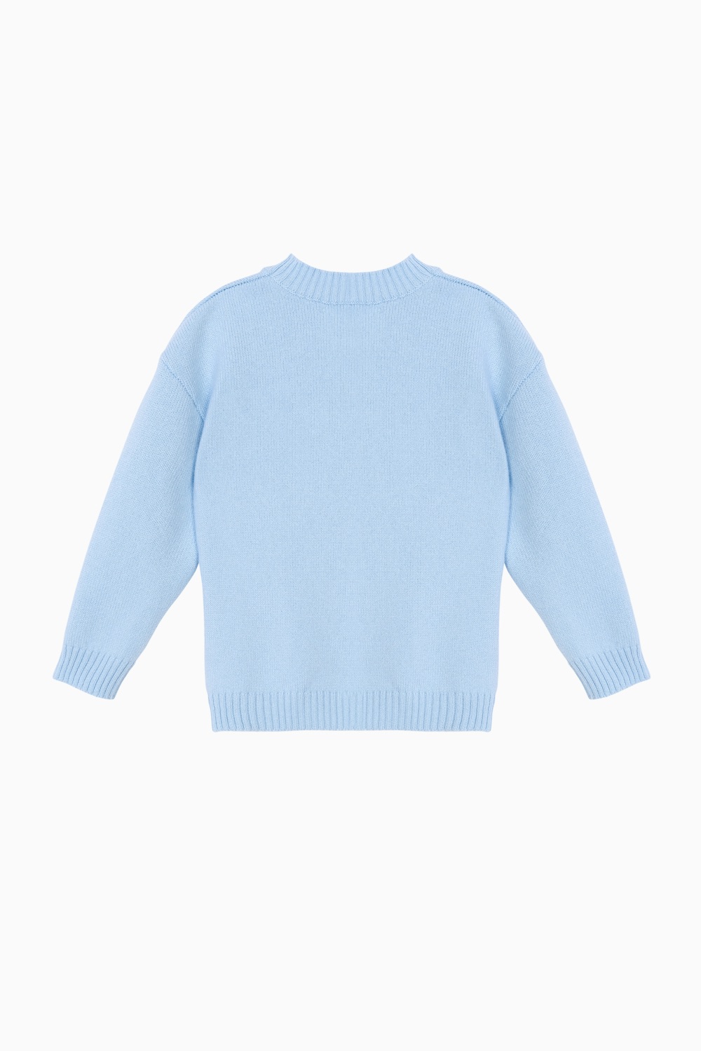 Голубой свитер из кашемира