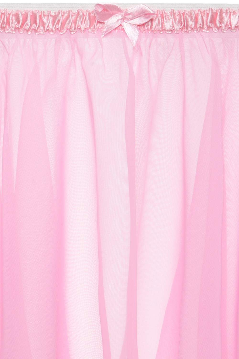Розовая шифоновая юбка "Роза"