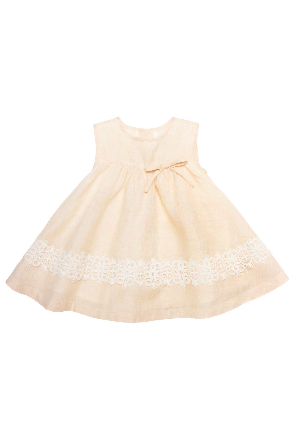 Aletta Baby Легкое платье из льна с декором