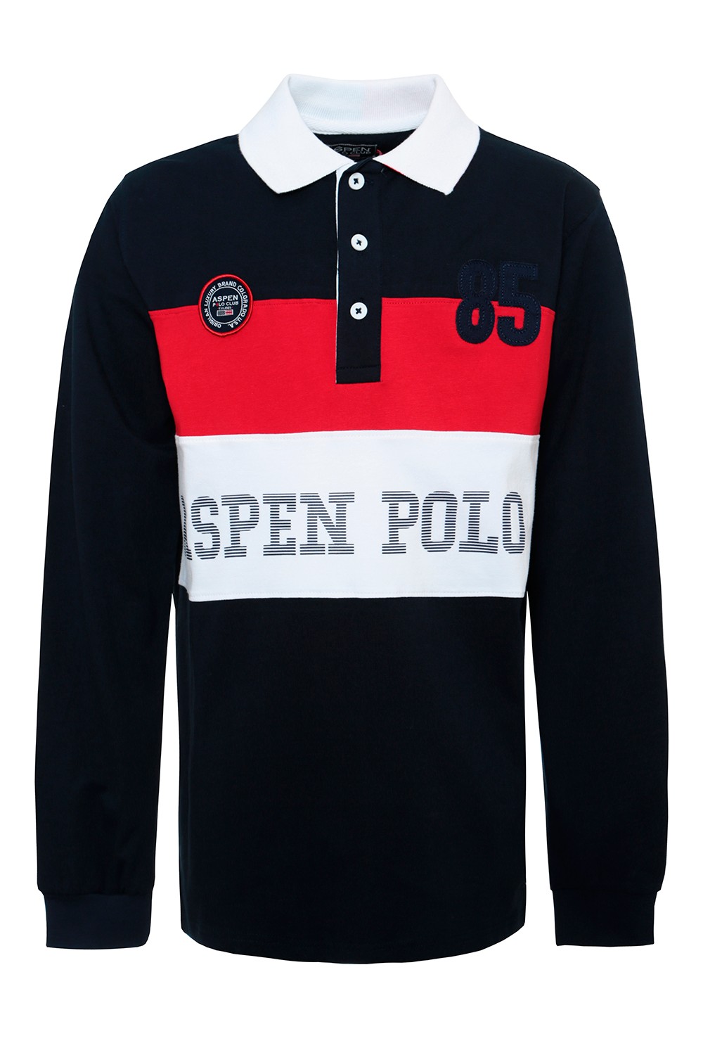ASPEN Polo Club Рубашка-поло в стиле колор-блок