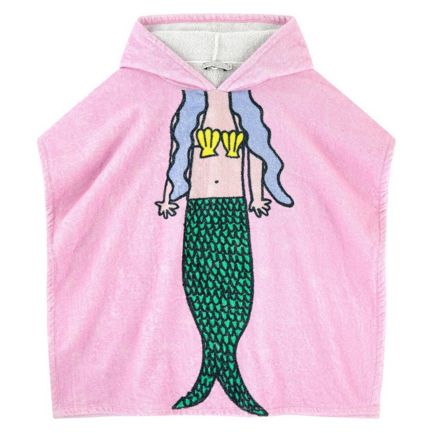 Stella McCartney Beach Полотенце с капюшоном и красочным принтом